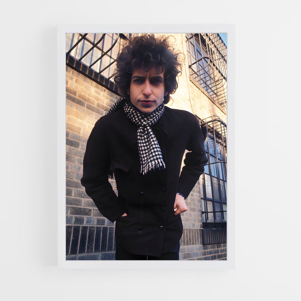 ap-bob dylan-3 cadre Blanc