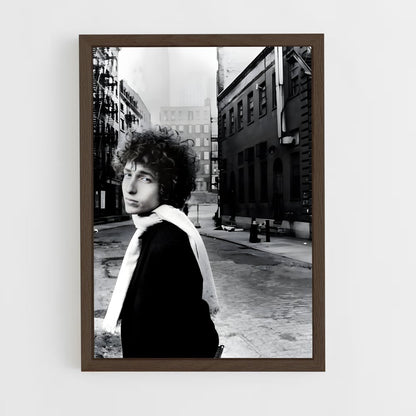 ap-bob dylan-4 cadre Bois foncé