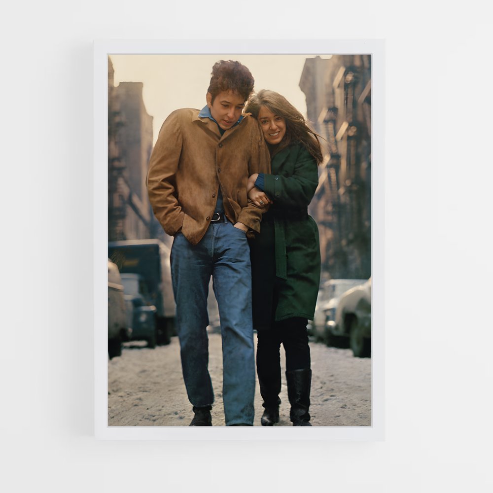 ap-bob dylan-5 cadre Blanc