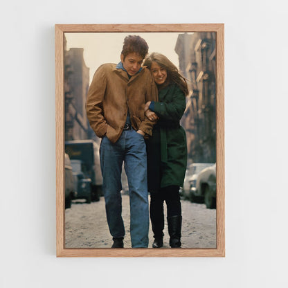 ap-bob dylan-5 cadre Bois clair