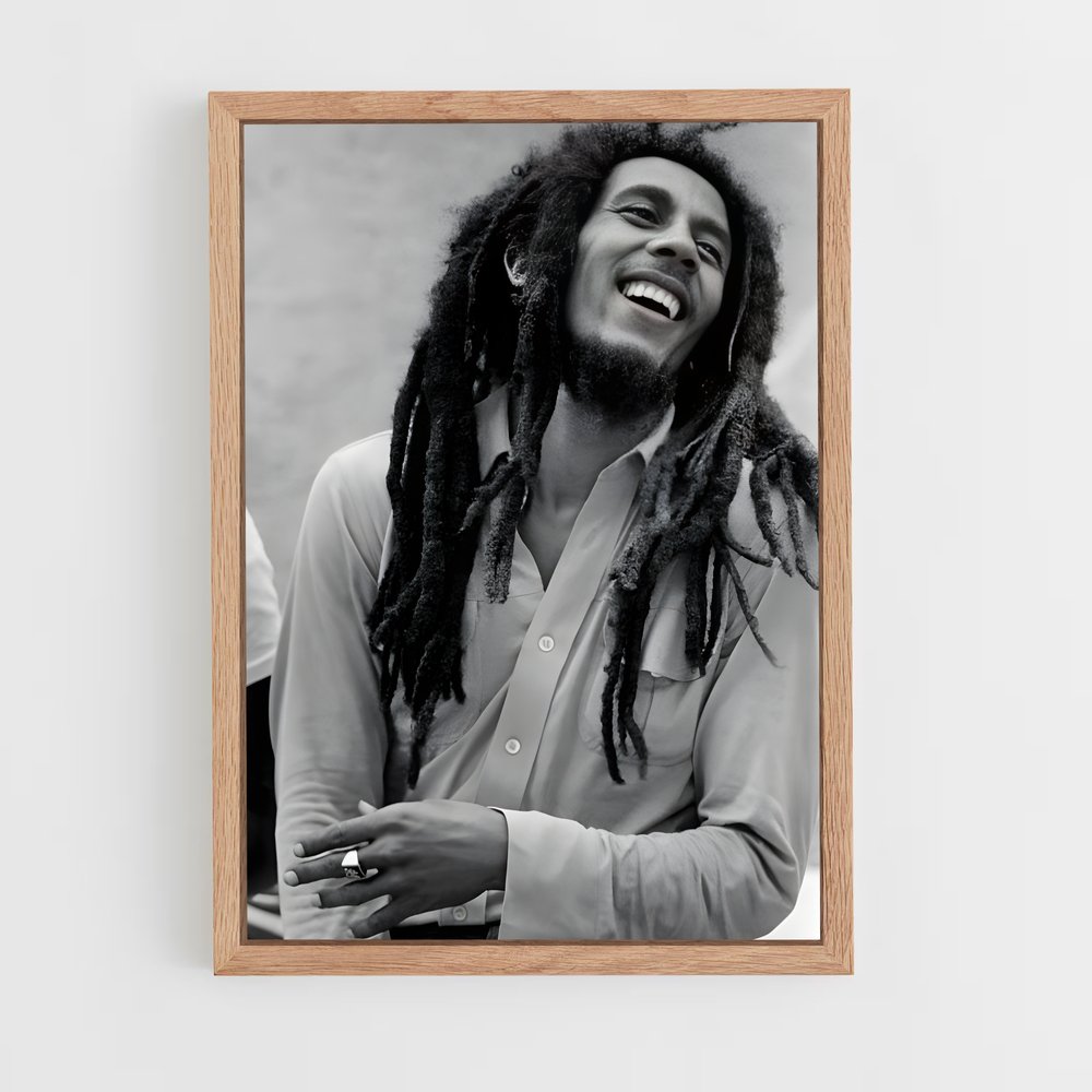 ap-bob marley-1 cadre Bois clair