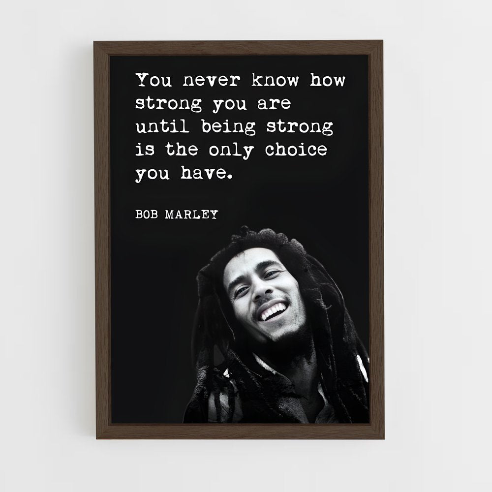 ap-bob marley-6 cadre Bois foncé