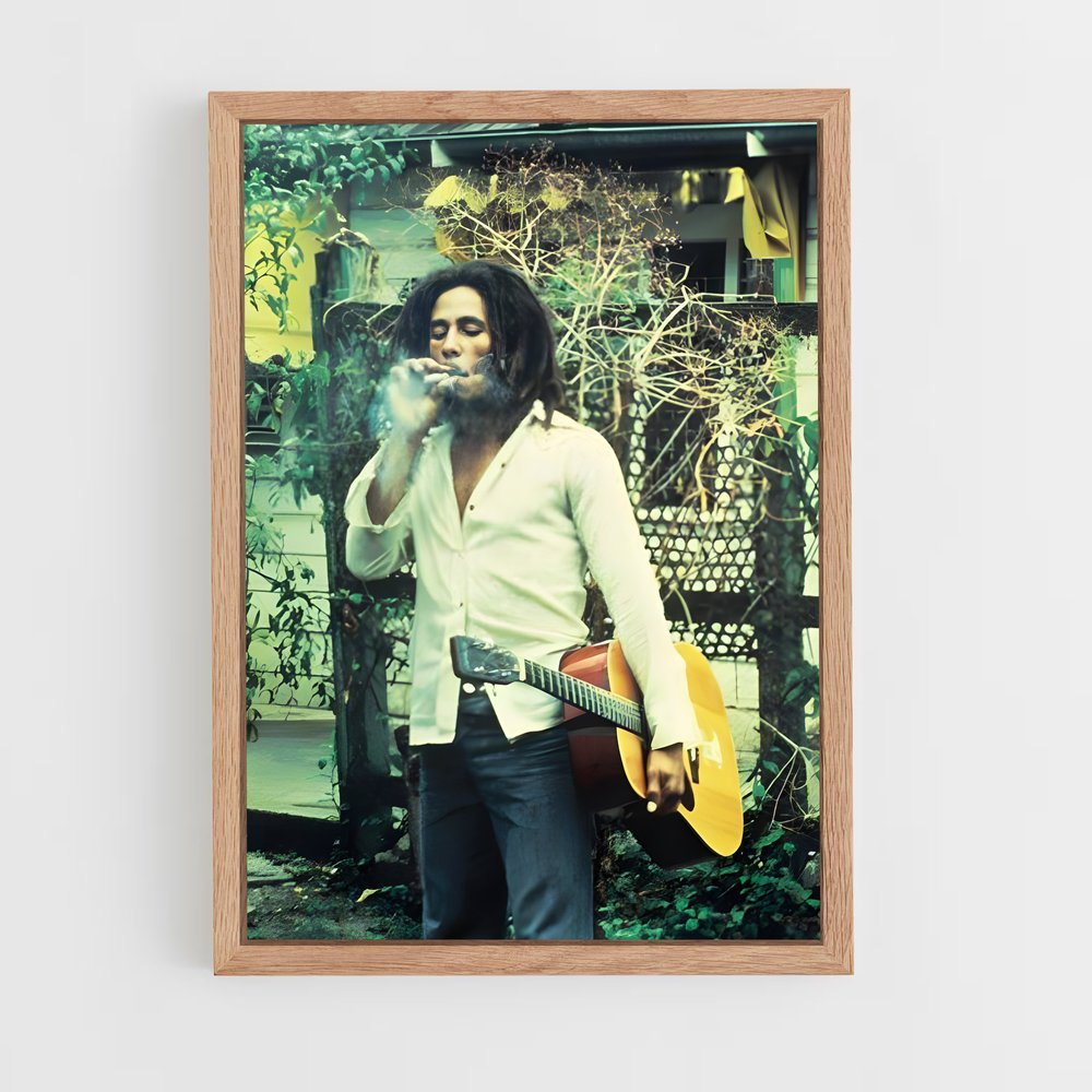 ap-bob marley-7 cadre Bois clair