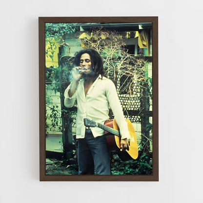 ap-bob marley-7 cadre Bois foncé