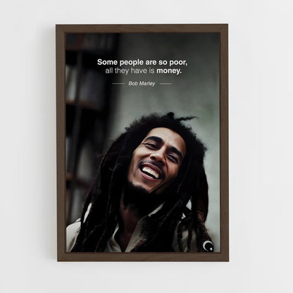 ap-bob marley-9 cadre Bois foncé