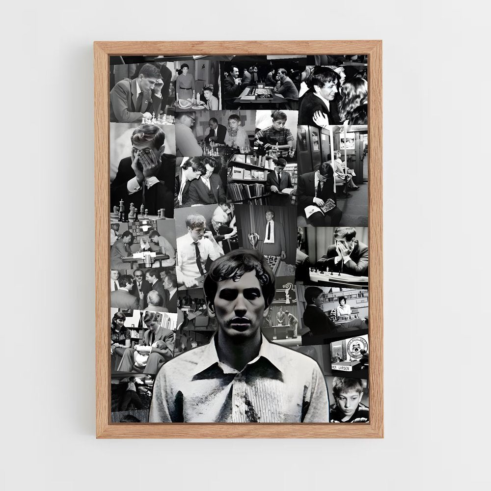 ap-bobby fischer-1 cadre Bois clair