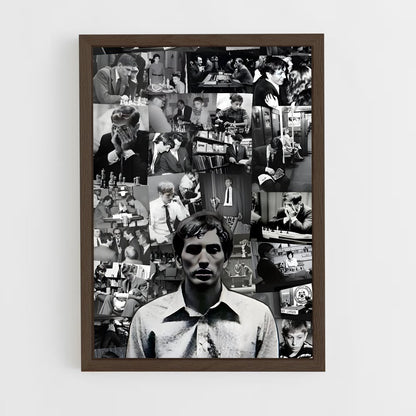 ap-bobby fischer-1 cadre Bois foncé