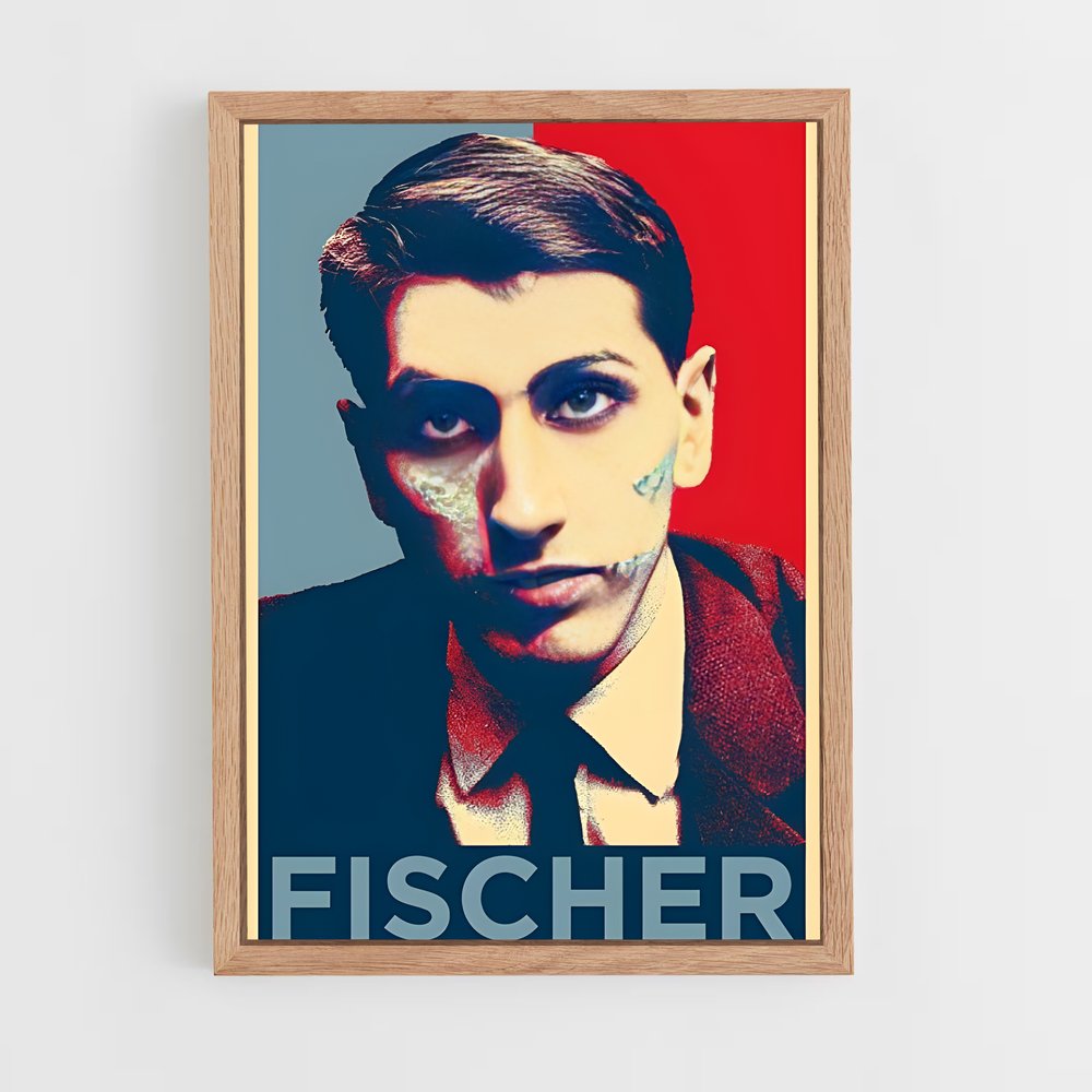 ap-bobby fischer-2 cadre Bois clair