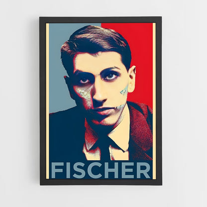 ap-bobby fischer-2 cadre Noir