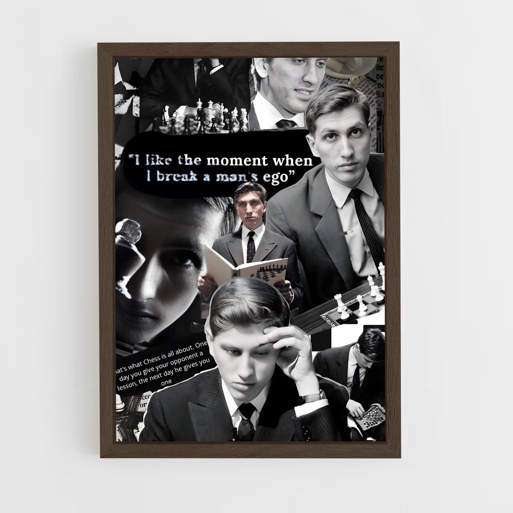 ap-bobby fischer-3 cadre Bois foncé