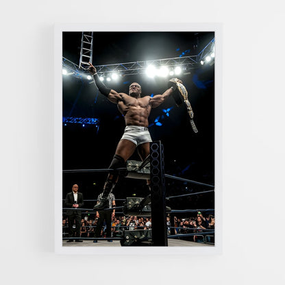 ap-bobby lashley-8 cadre Blanc