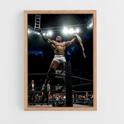 ap-bobby lashley-8 cadre Bois clair