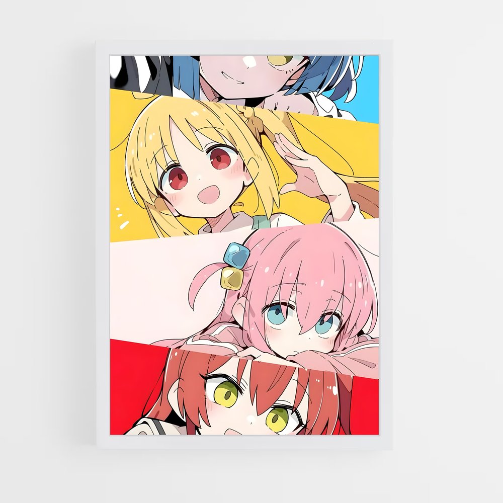 ap-bocchi the rock-2 cadre Blanc