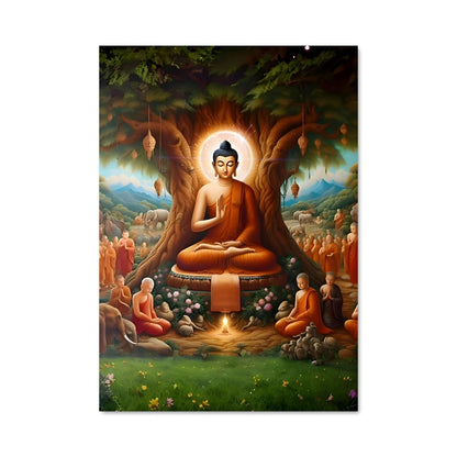 Poster Bouddha Éveillé