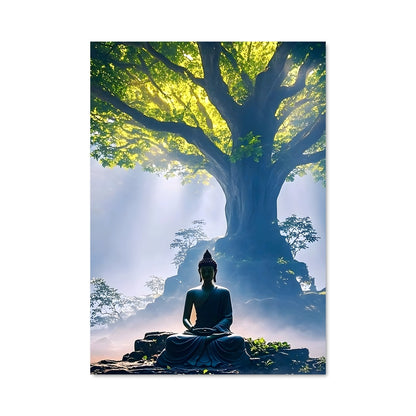Poster Méditation Sous l'Arbre