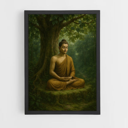 ap-bodhi tree-5 cadre Noir