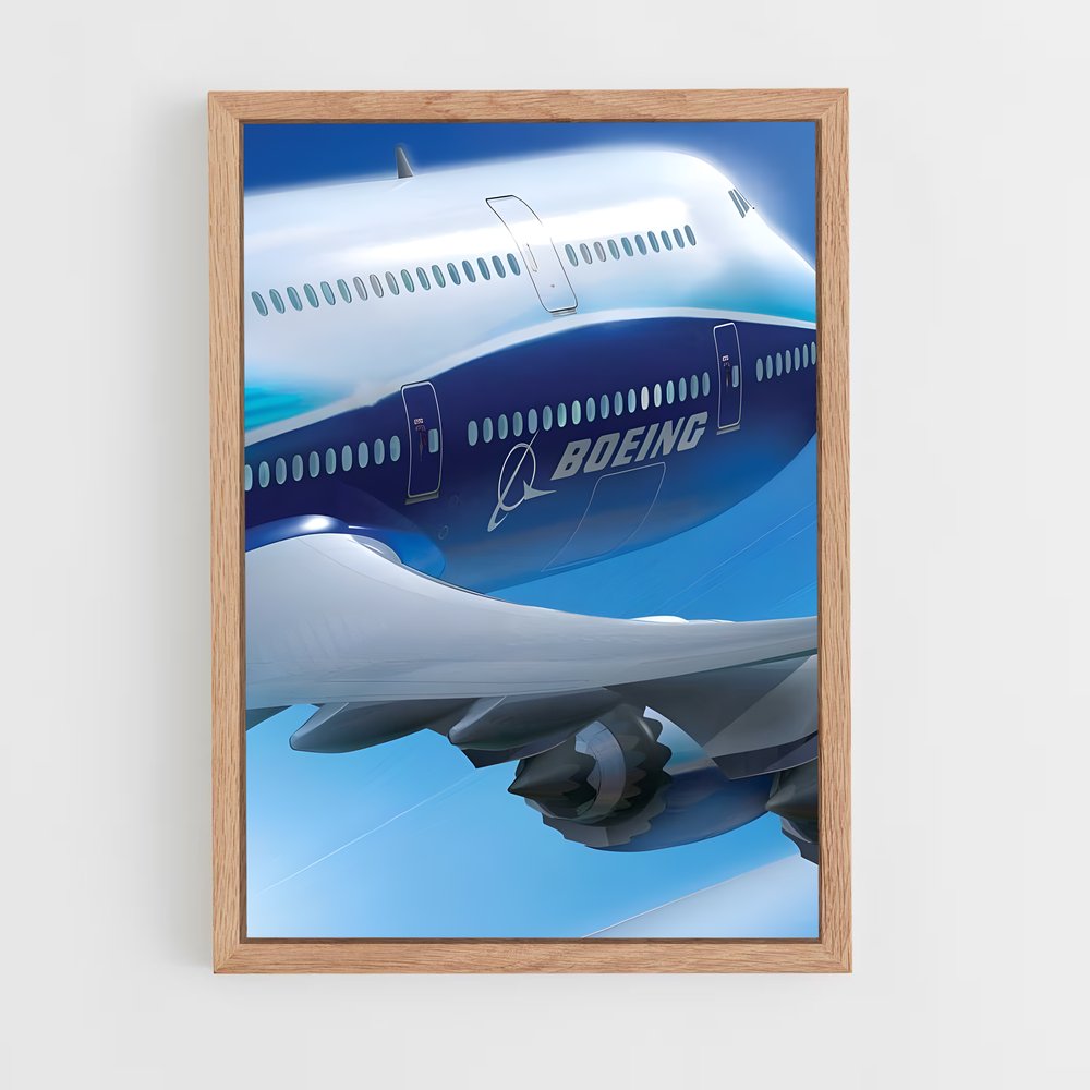 ap-boeing 787 dreamliner-6 cadre Bois clair