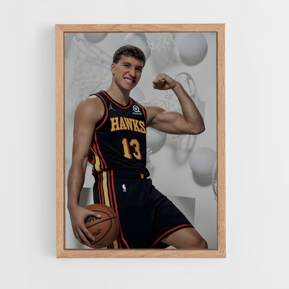 ap-bogdan bogdanovic-1 cadre Bois clair