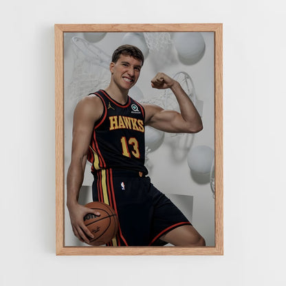 ap-bogdan bogdanovic-1 cadre Bois clair