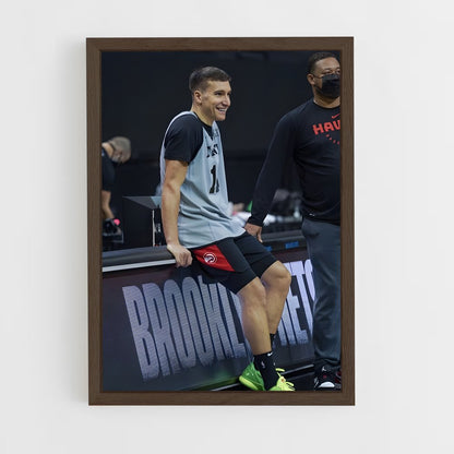 ap-bogdan bogdanovic-3 cadre Bois foncé