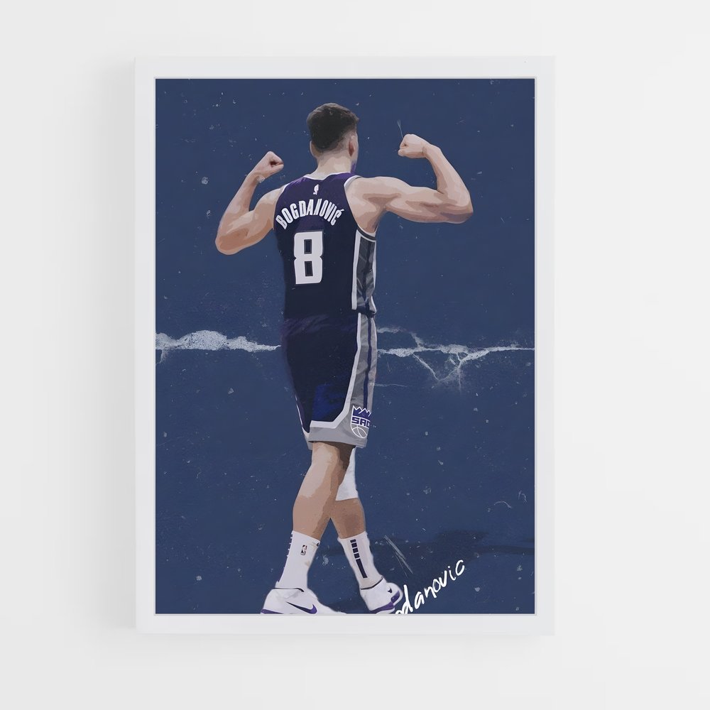 ap-bogdan bogdanovic-8 cadre Blanc