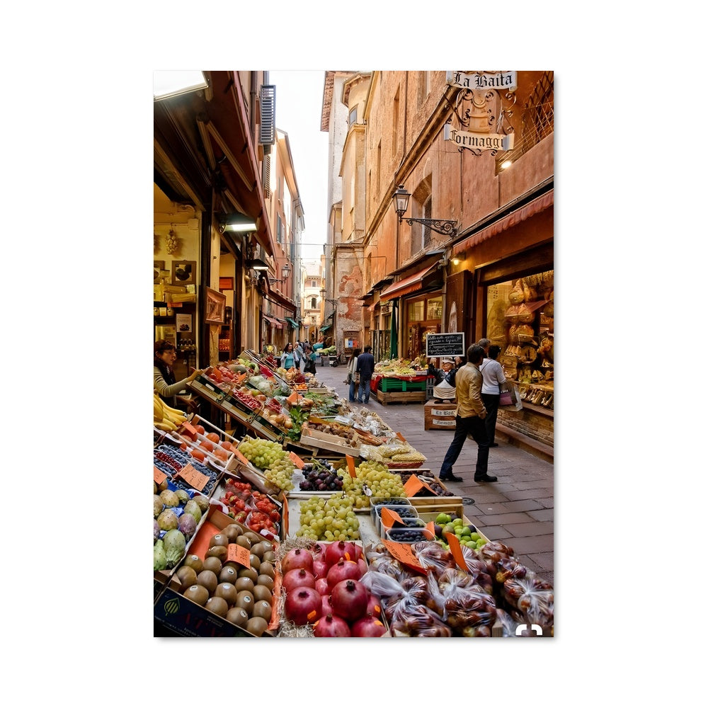 Poster Souk de Jérusalem