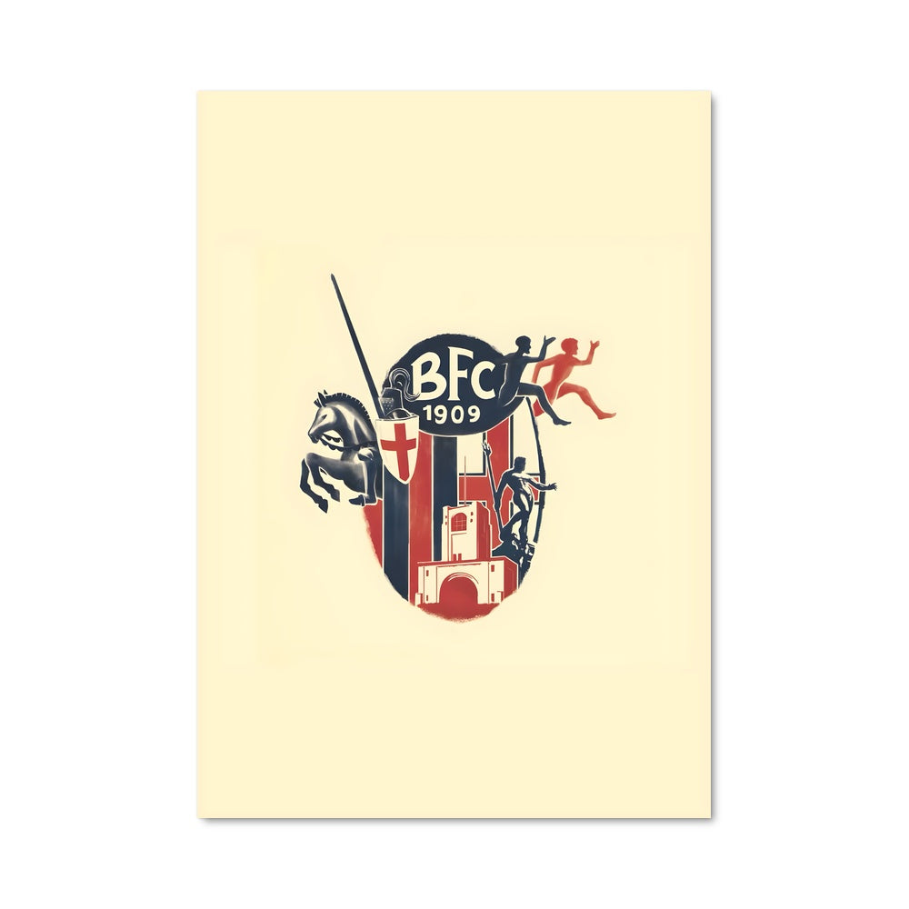 Poster Cavaliere Rosso