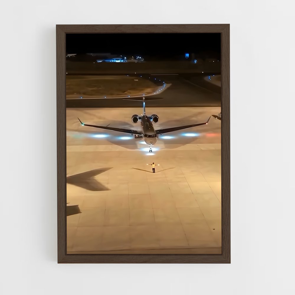 ap-bombardier global 7500-3 cadre Bois foncé