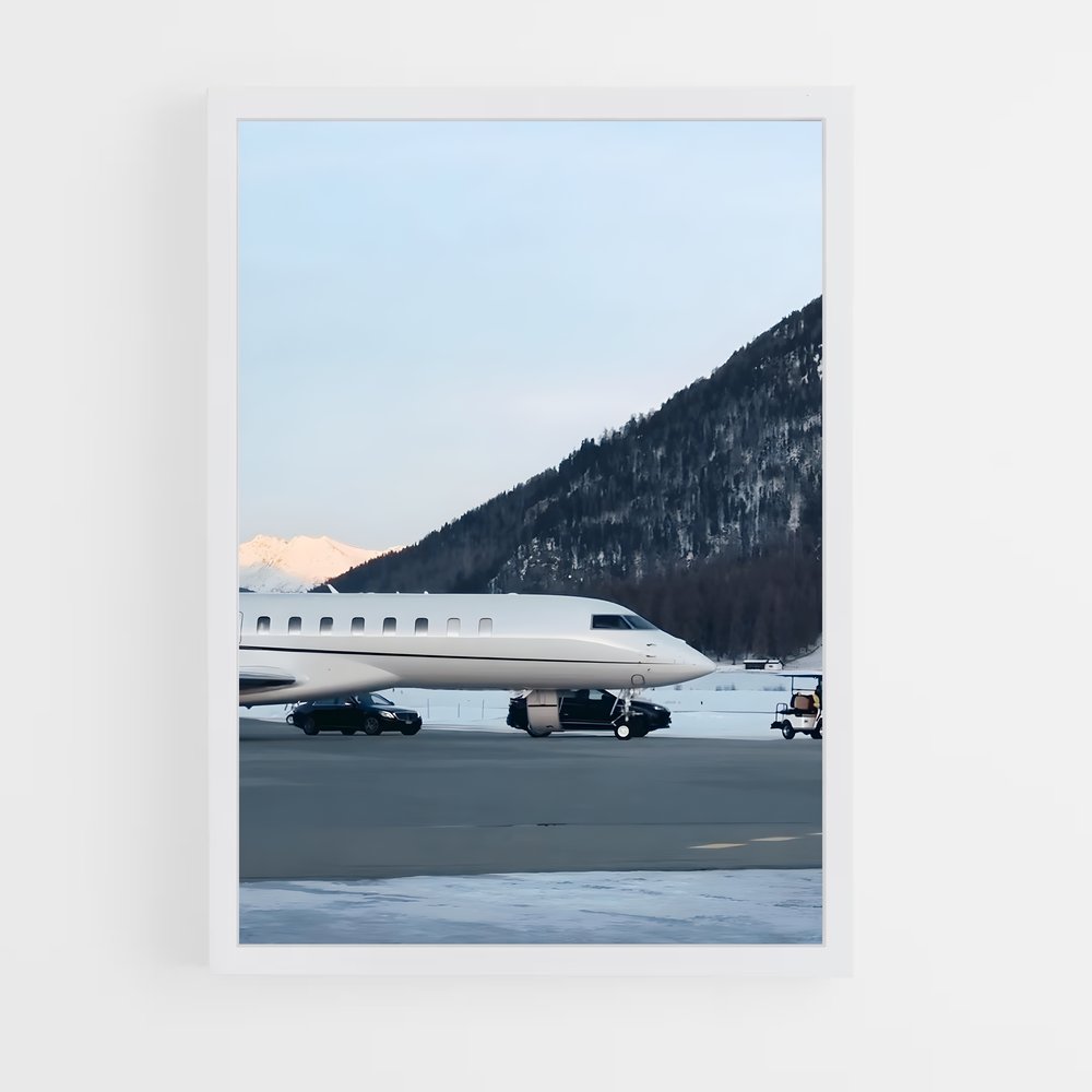 ap-bombardier global 7500-5 cadre Blanc