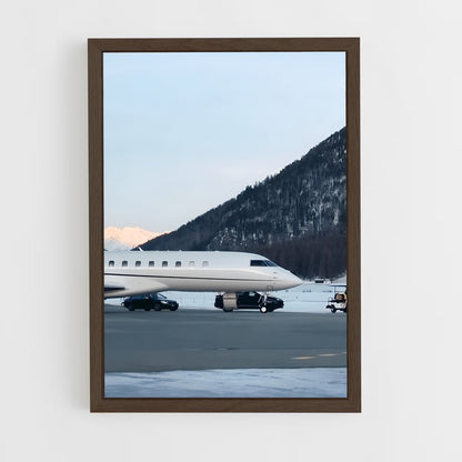 ap-bombardier global 7500-5 cadre Bois foncé