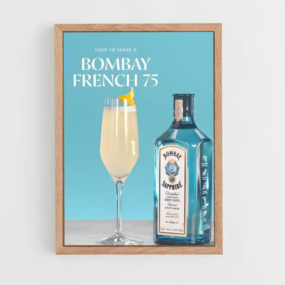 ap-bombay sapphire-1 cadre Bois clair
