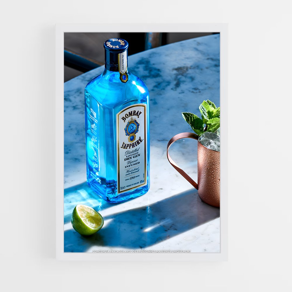 ap-bombay sapphire-3 cadre Blanc