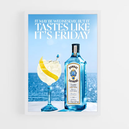 ap-bombay sapphire-5 cadre Blanc