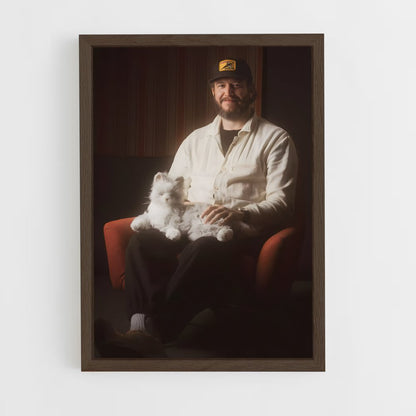 ap-bon iver-2 cadre Bois foncé