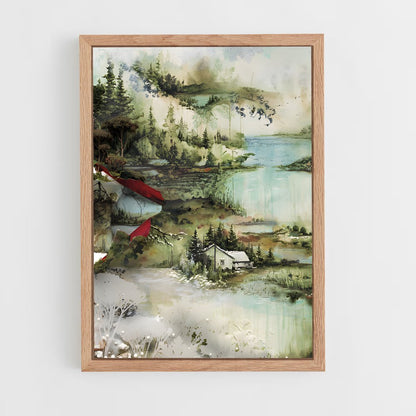 ap-bon iver-4 cadre Bois clair