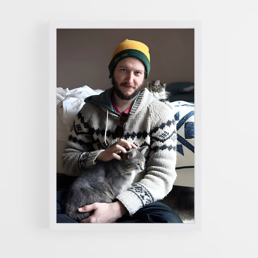 ap-bon iver-7 cadre Blanc