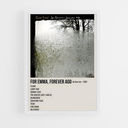 ap-bon iver-8 cadre Blanc
