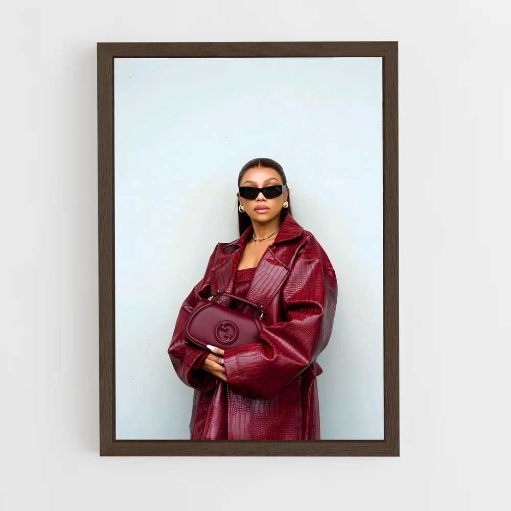 ap-bonang matheba-5 cadre Bois foncé