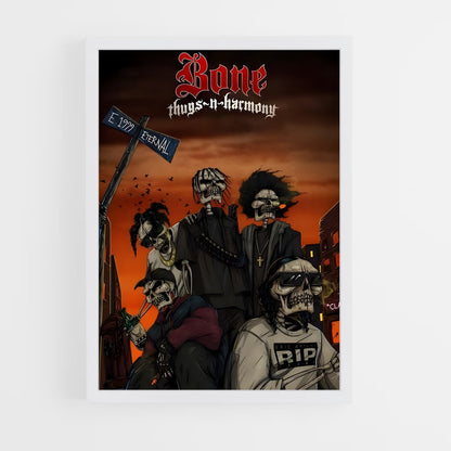 ap-bone thugs-n-harmony-2 cadre Blanc