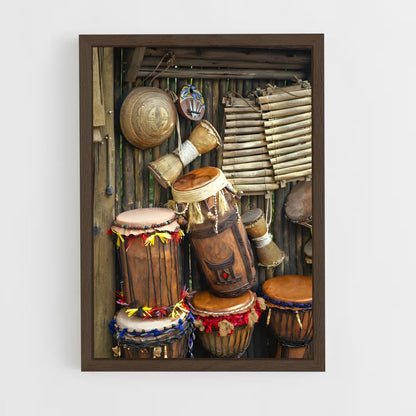 ap-bongos-1 cadre Bois foncé