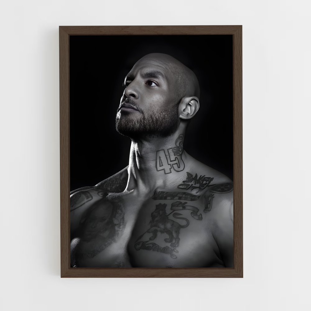 ap-booba-1 cadre Bois foncé