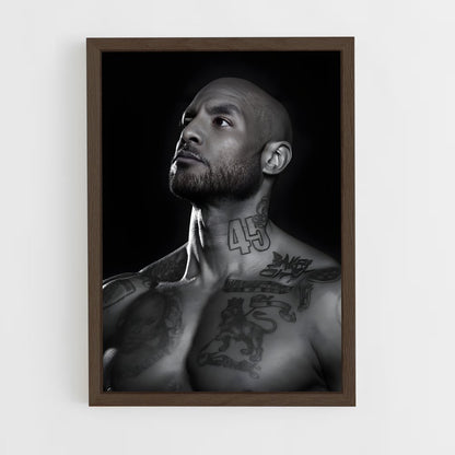 ap-booba-1 cadre Bois foncé