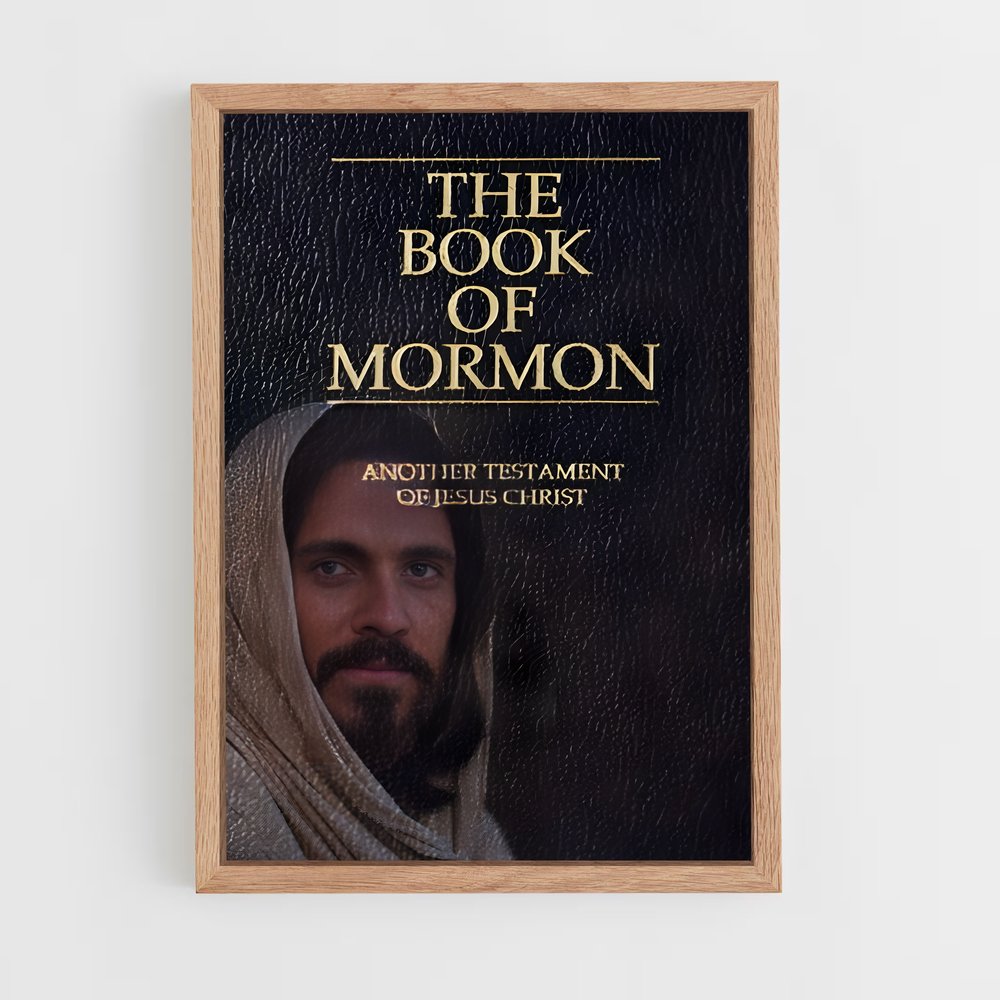 ap-book of mormon-2 cadre Bois clair