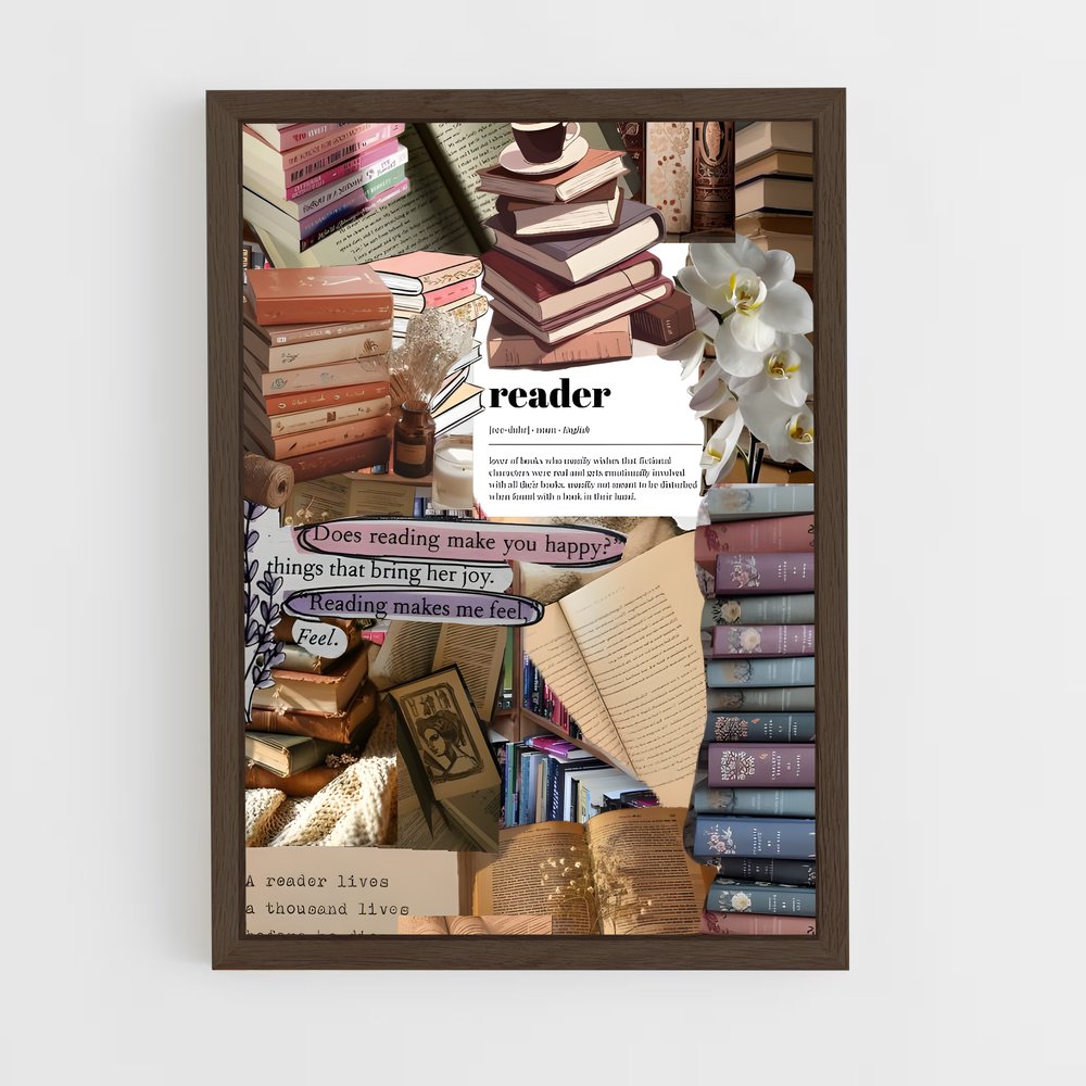 ap-books-2 cadre Bois foncé