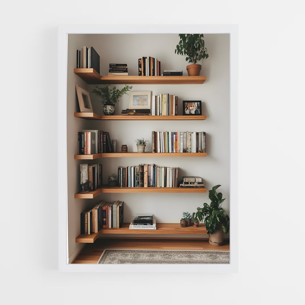 ap-bookshelf-4 cadre Blanc