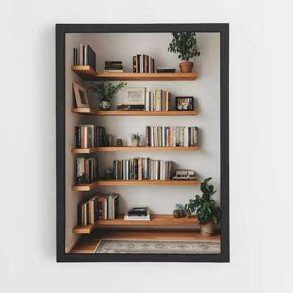 ap-bookshelf-4 cadre Noir