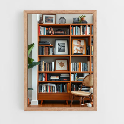 ap-bookshelf-5 cadre Bois clair