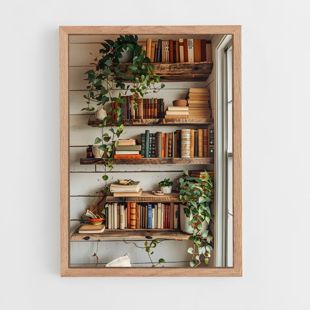 ap-bookshelf-8 cadre Bois clair