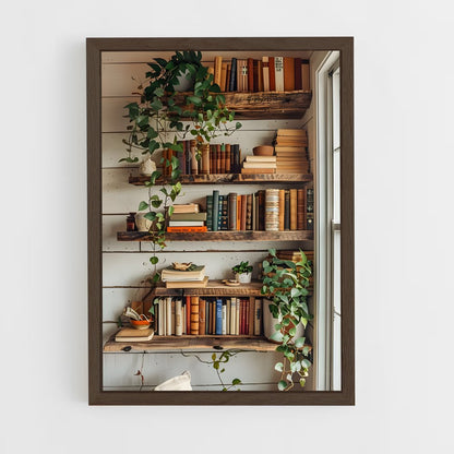 ap-bookshelf-8 cadre Bois foncé
