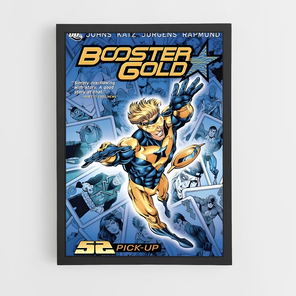 ap-booster gold-10 cadre Noir